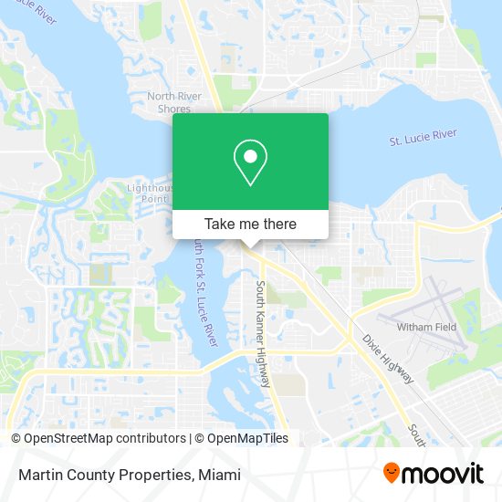 Mapa de Martin County Properties