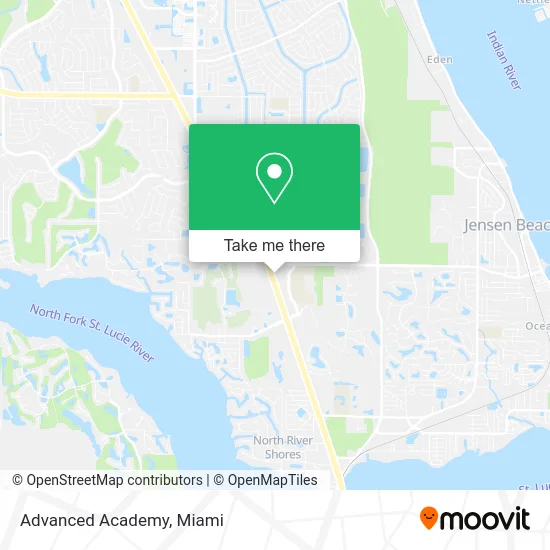 Advanced Academy map