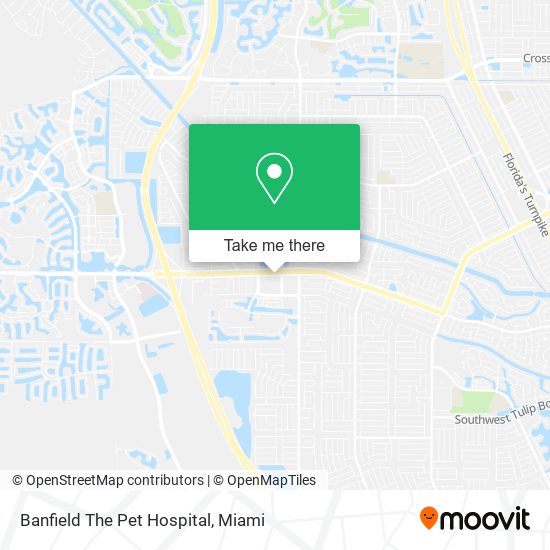 Mapa de Banfield The Pet Hospital