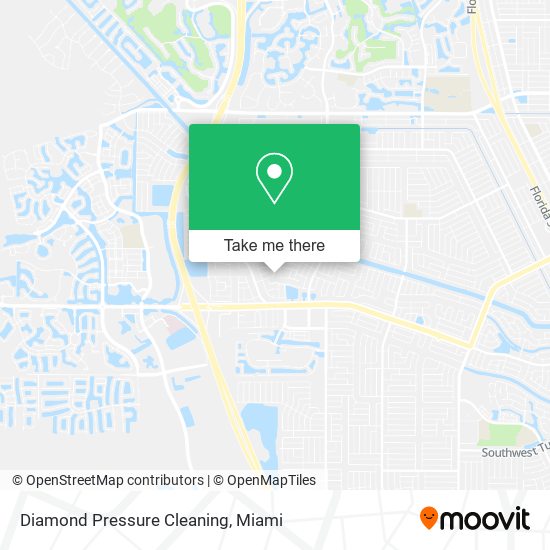 Diamond Pressure Cleaning map