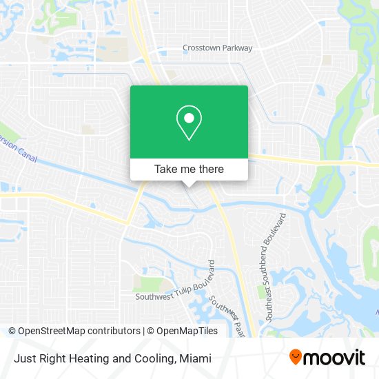 Just Right Heating and Cooling map