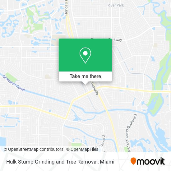 Hulk Stump Grinding and Tree Removal map