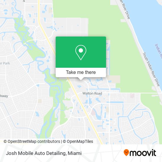 Mapa de Josh Mobile Auto Detailing
