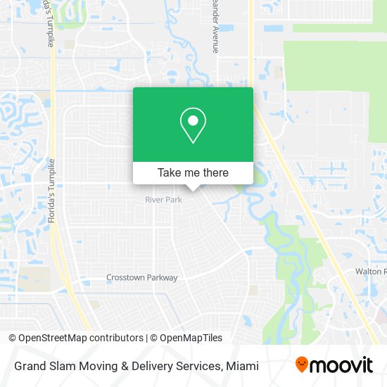 Grand Slam Moving & Delivery Services map