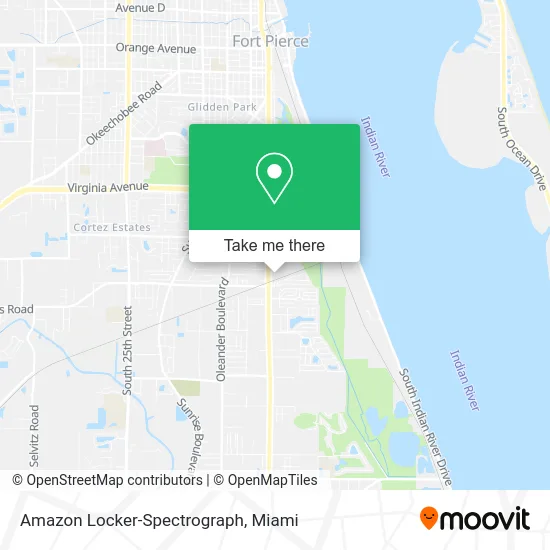Amazon Locker-Spectrograph map