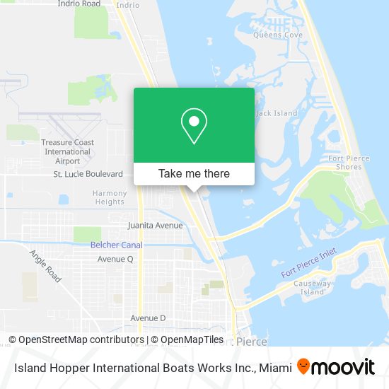 Island Hopper International Boats Works Inc. map
