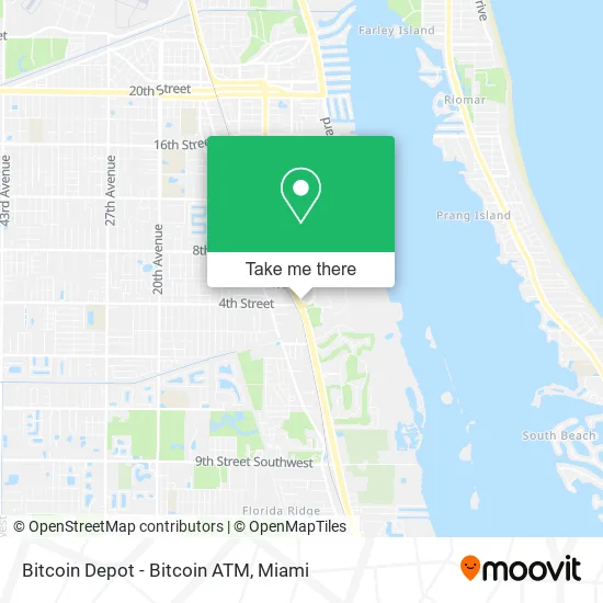 Bitcoin Depot - Bitcoin ATM map