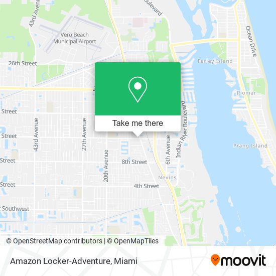 Mapa de Amazon Locker-Adventure
