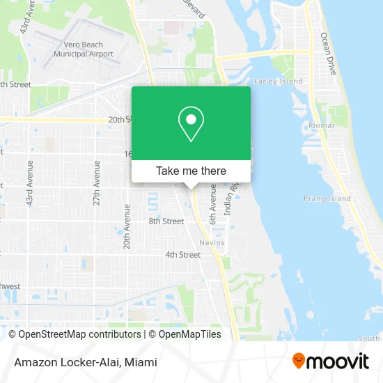 Amazon Locker-Alai map