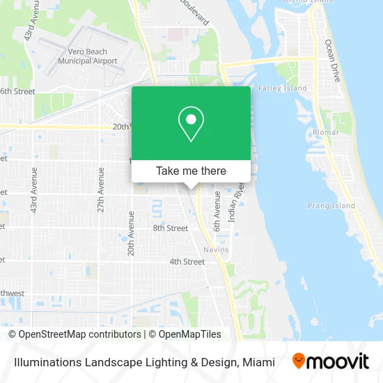 Illuminations Landscape Lighting & Design map