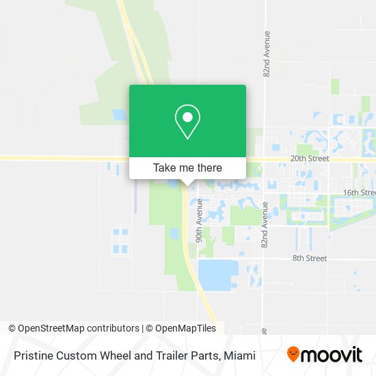 Pristine Custom Wheel and Trailer Parts map