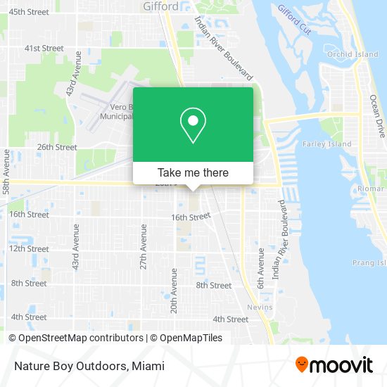 Nature Boy Outdoors map