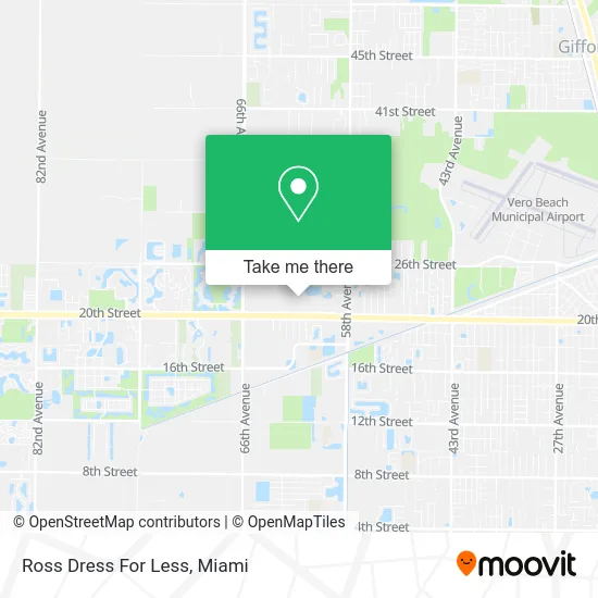 Ross Dress For Less map