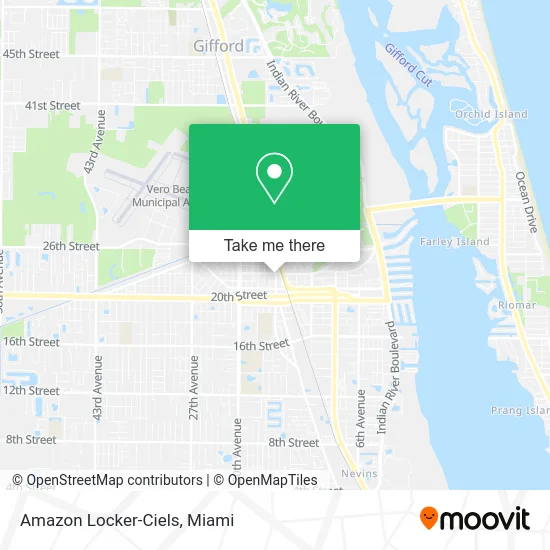 Amazon Locker-Ciels map