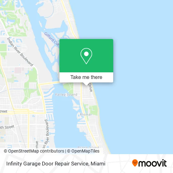 Infinity Garage Door Repair Service map