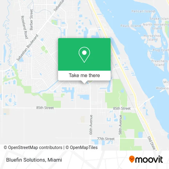 Bluefin Solutions map