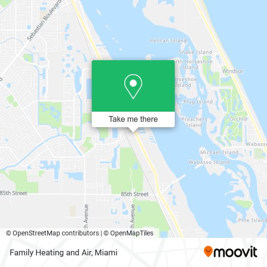Mapa de Family Heating and Air