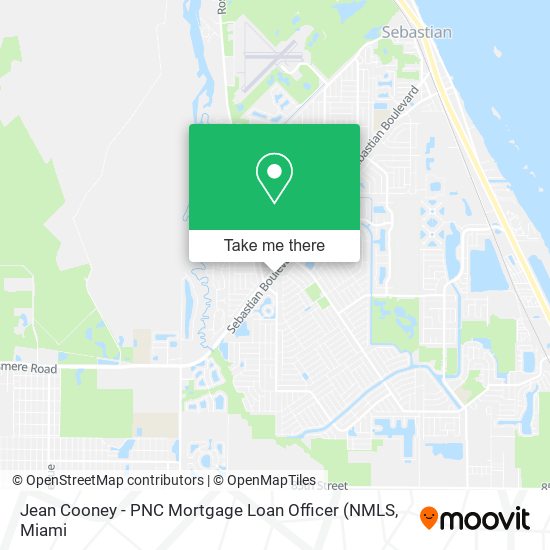Mapa de Jean Cooney - PNC Mortgage Loan Officer