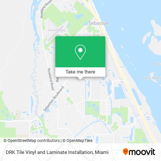DRK Tile Vinyl and Laminate Installation map