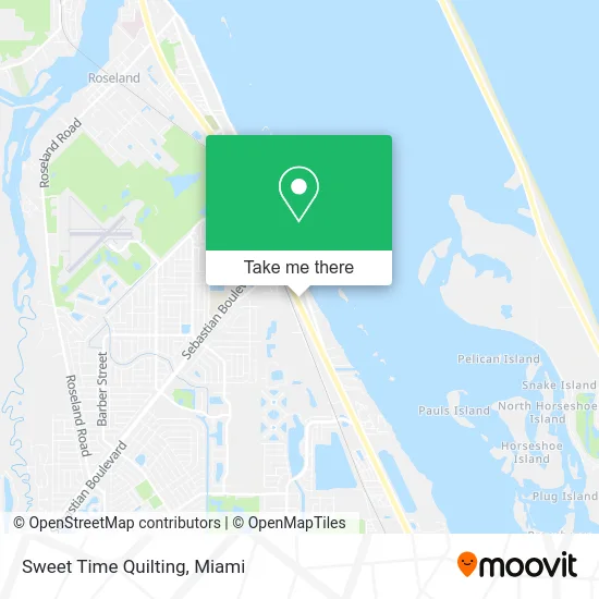 Sweet Time Quilting map