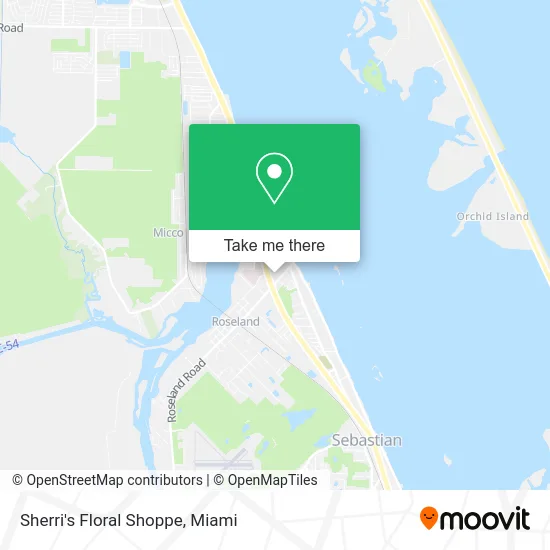 Sherri's Floral Shoppe map