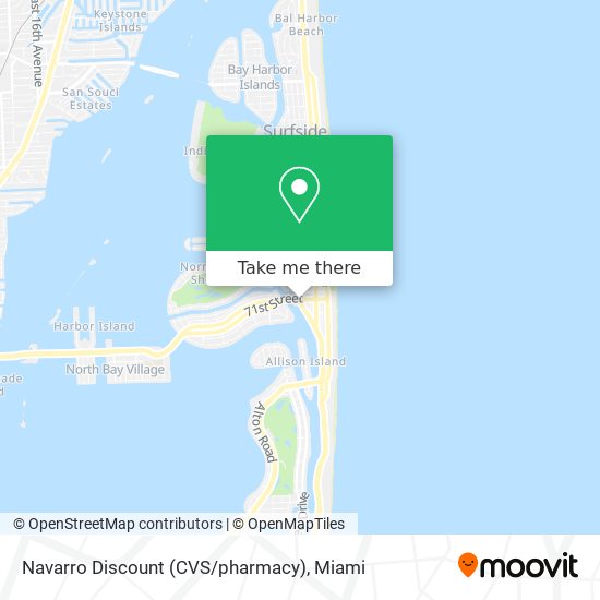 Navarro Discount (CVS / pharmacy) map
