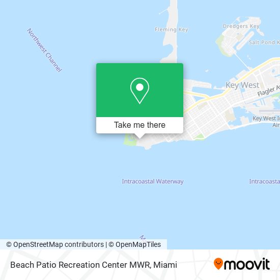 Beach Patio Recreation Center MWR map
