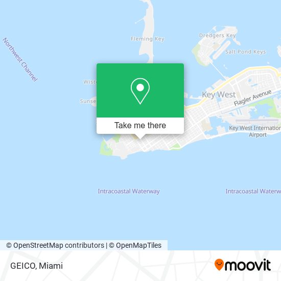 GEICO map