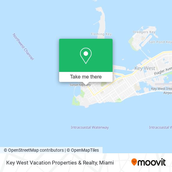 Mapa de Key West Vacation Properties & Realty