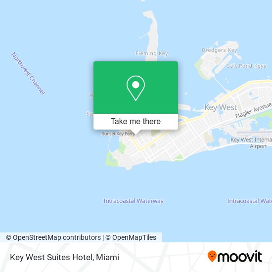 Key West Suites Hotel map