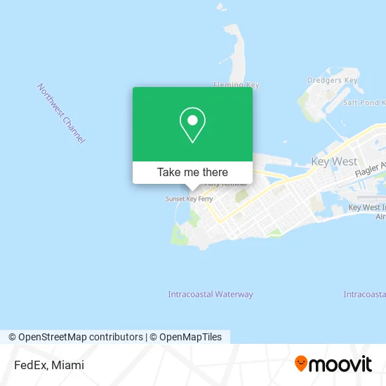 FedEx map