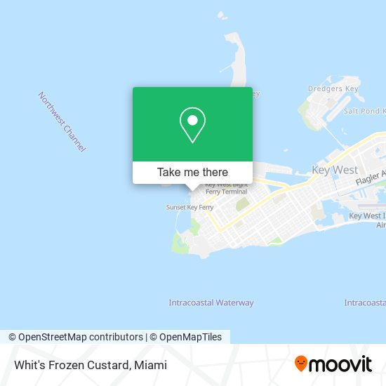 Mapa de Whit's Frozen Custard