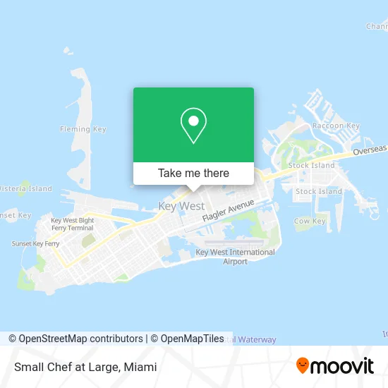 Small Chef at Large map