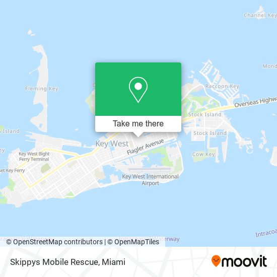 Skippys Mobile Rescue map