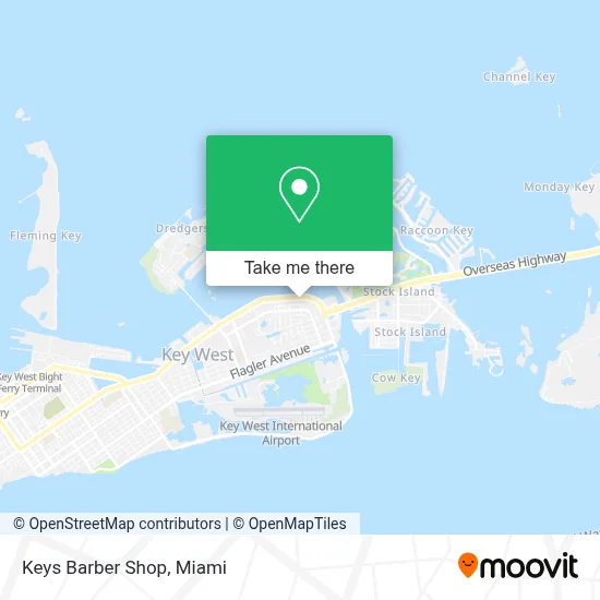 Keys Barber Shop map