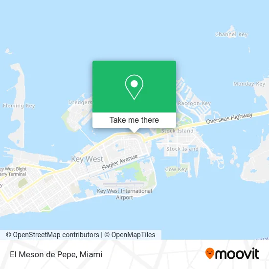 El Meson de Pepe map