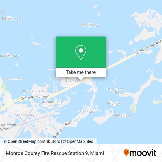 Mapa de Monroe County Fire Rescue Station 9