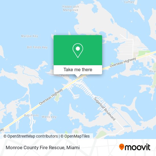 Monroe County Fire Rescue map