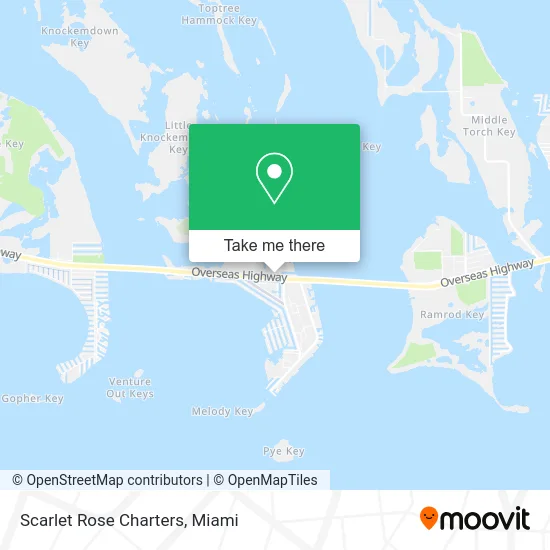 Scarlet Rose Charters map