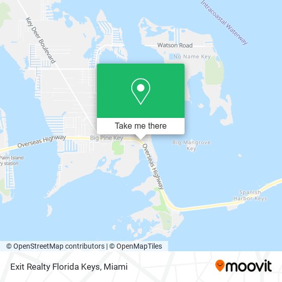 Mapa de Exit Realty Florida Keys