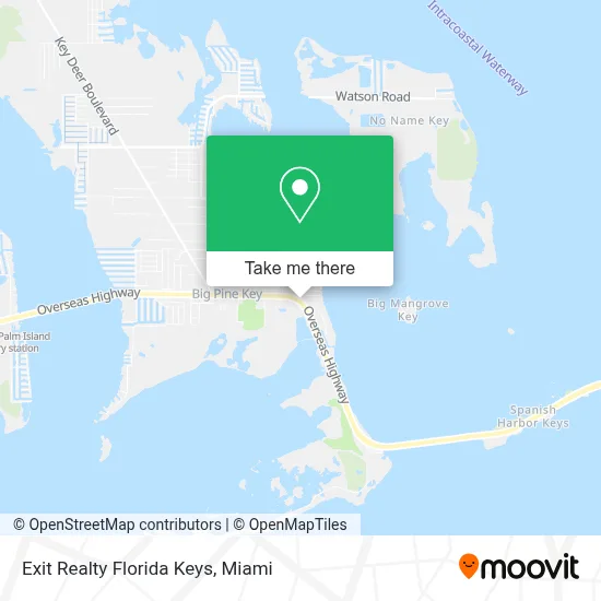 Exit Realty Florida Keys map