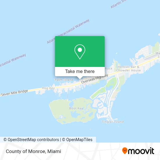 County of Monroe map