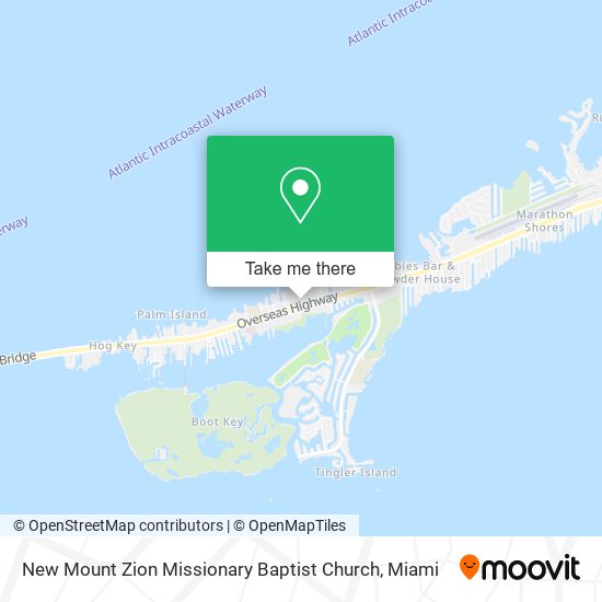Mapa de New Mount Zion Missionary Baptist Church