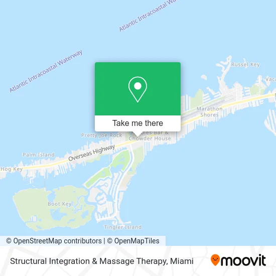 Structural Integration & Massage Therapy map