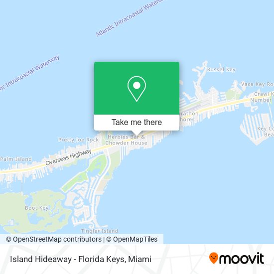 Island Hideaway - Florida Keys map