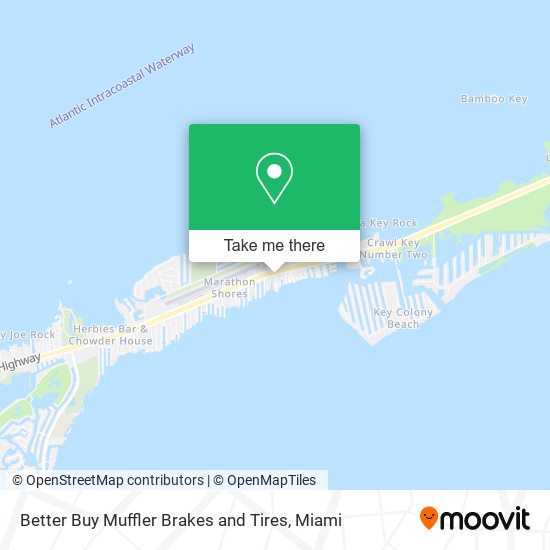 Better Buy Muffler Brakes and Tires map