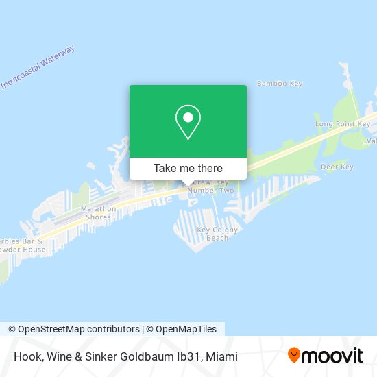 Hook, Wine & Sinker Goldbaum Ib31 map