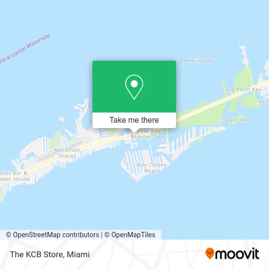 The KCB Store map