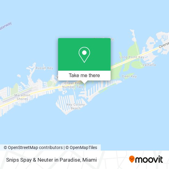 Mapa de Snips Spay & Neuter in Paradise