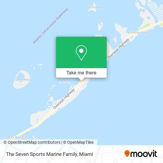 The Seven Sports Marine Family map